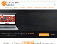 Tablet Screenshot of melbourneonline.com.au